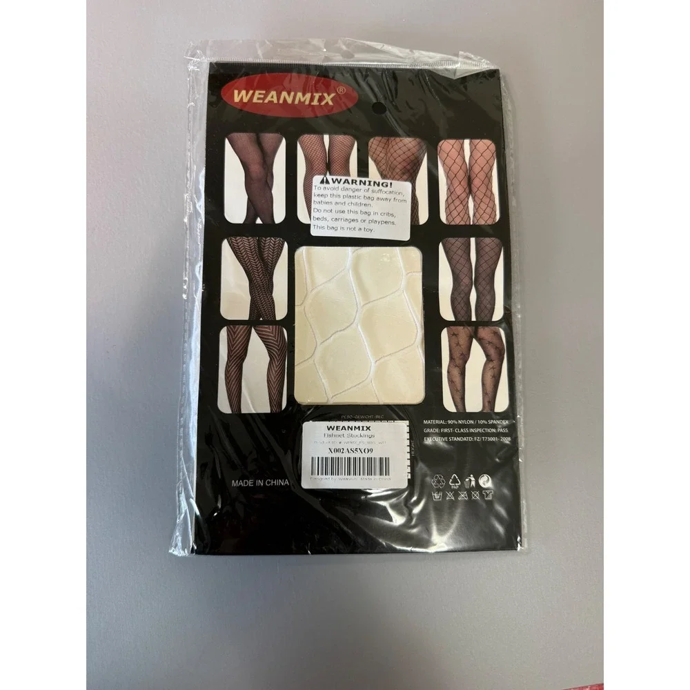 WEANMIX white fishnet